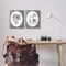 Stupell Industries Elegant Flower Spig Vignettes 2pc Canvas Set By Lettered and Lined